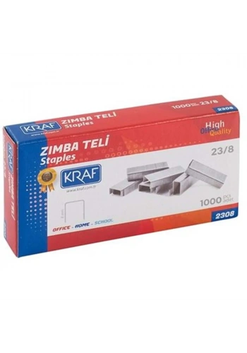 Kraf Zımba Teli 23/8 1000li