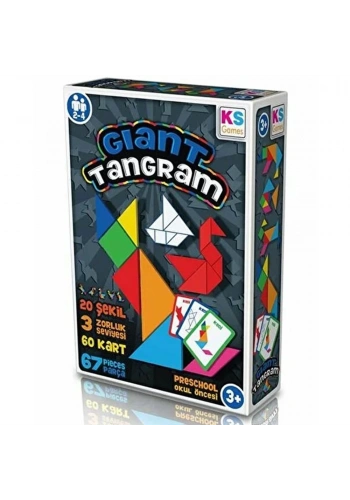 Ks Games Gıant Tangram Eğitici Oyunlar Okul Öncesi