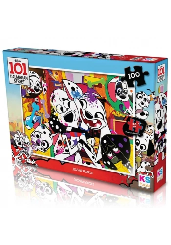 Ks Games Puzzle 100 Parça 101 Dalmatian Puzzle DAL 714