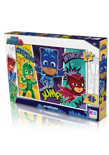 Ks Games Puzzle 100 Parça Pjmasks PJM.714