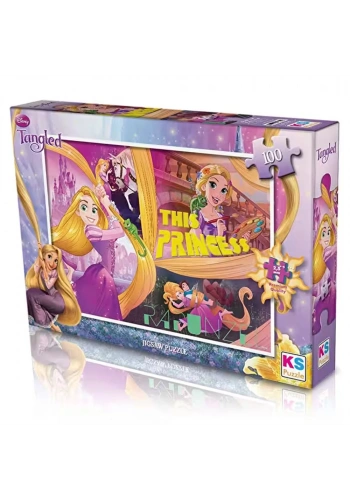Ks Games Puzzle 100 Parça Tangled TG 714