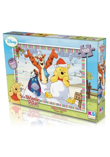 Ks Games Puzzle 100 Parça Winnie The Pooh 714
