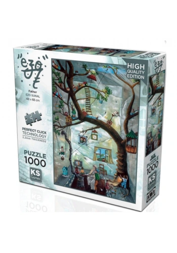 Ks Games Puzzle 1000 Parça Hopeless Reflections