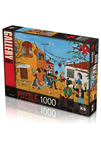 Ks Games Puzzle 1000 Parça Pueblo 20589