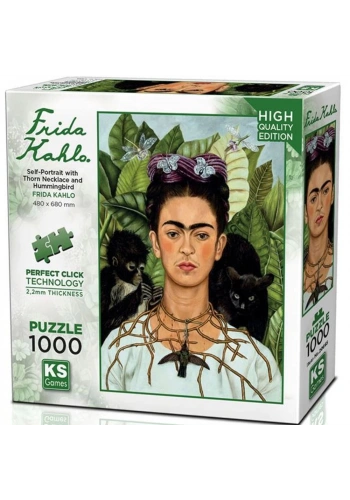 Ks Games Puzzle 1000 Self-portrait With Thorn Necklace And 20665