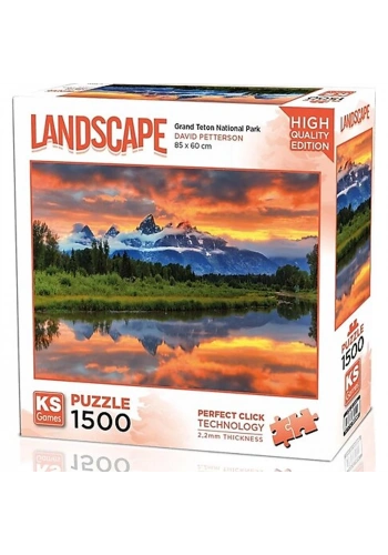 Ks Games Puzzle 1500 Parça Grand Teton National Park