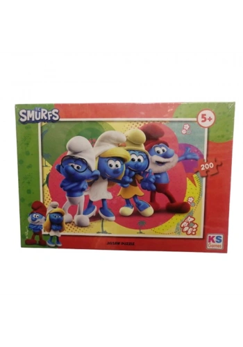 Ks Games Puzzle 200 Parça Smurf SMR 113