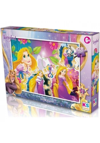Ks Games Puzzle 200 Parça Tangled TG 113