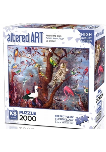 Ks Games Puzzle 2000 Parça Fascinating Birds 22515