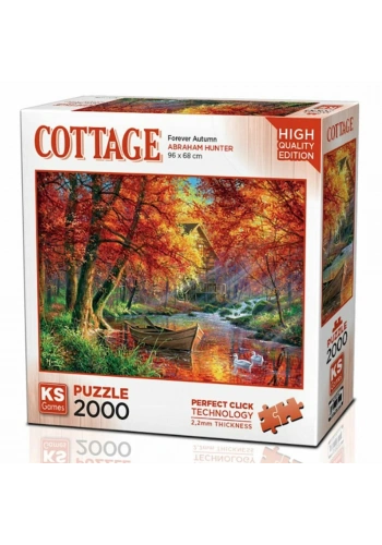 Ks Games Puzzle 2000 Parça Forever Autumn 22514