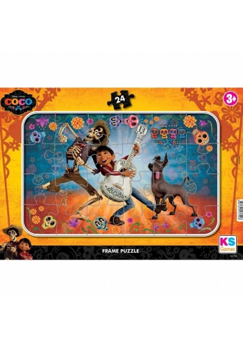 Ks Games Puzzle 24 Parça Coco Frame Puzzle CO 704