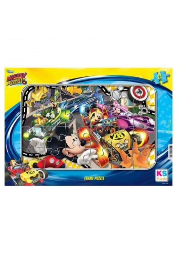 Ks Games Puzzle 24 Parça Mickey Mouse Frame 704