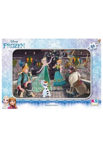 Ks Games Puzzle 24 Parça Princess Frame PR.704