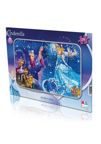 Ks Games Puzzle 24 Parça Cinderella Frame