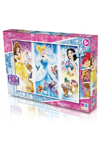 Ks Games Puzzle 50 Parça Princess 709