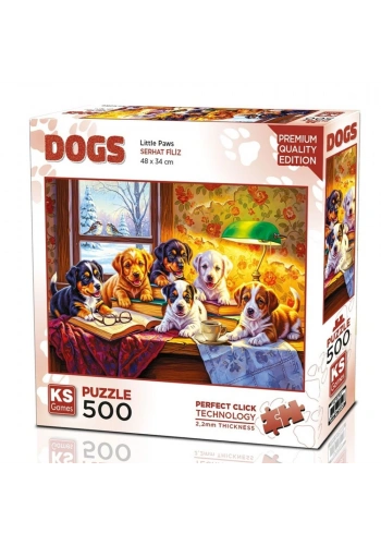 Ks Games Puzzle 500 Little Paws 20091