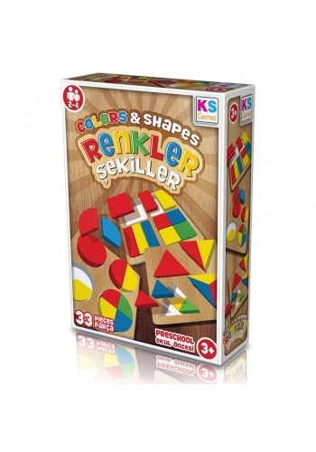 Ks Games Renkler Ve Şekiller Eğitici Oyunlar Okul Öncesi