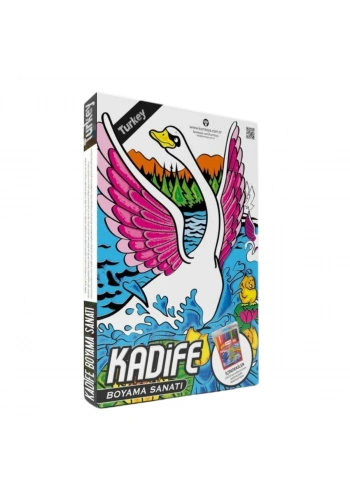 Kumtoys Kadife Boyama Sanatı Uçak