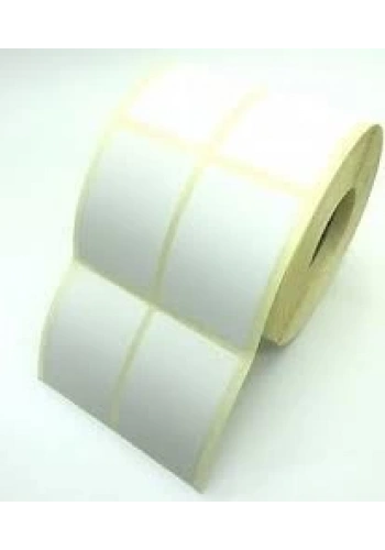 KUŞE BARKOD ETİKETİ 25X60 TEKLİ 1000 ADET