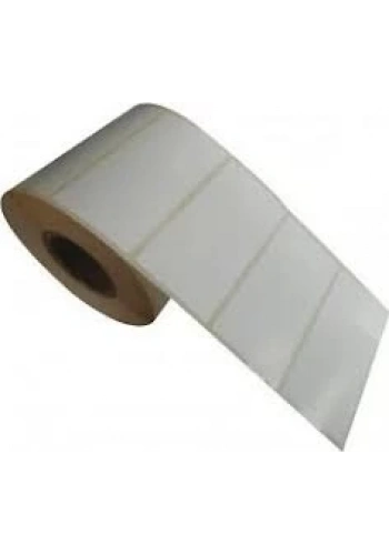 KUŞE BARKOD ETİKETİ 40X80 TEKLİ 1000 ADET