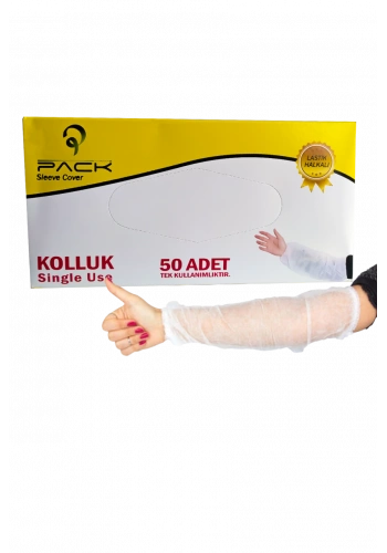 Kutulu KOLLUK Tek Kullanımlık Lastikli 50 Adet