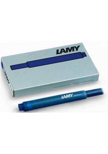 Lamy T10 Dolma Kalem Kartuşu 5li Kutu MAVİ-SİYAH