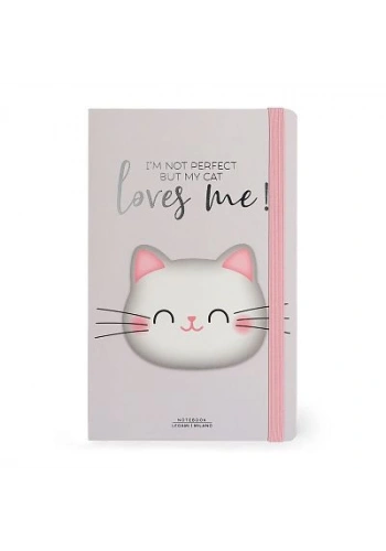 LEGAMİ NOTP0105 SERT KAPAK DEFTER MEDİUM ÇİZGİLİ KİTTY