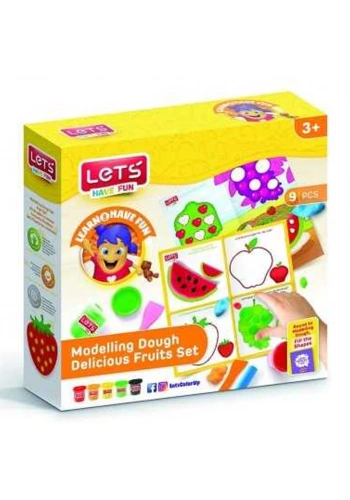 Lets Oyun Hamuru Lezzetli Meyveler Seti 9 Parça L9009