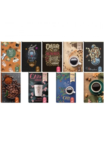 Lilamor Kahve Kokulu Defter 12,5x19,5 112 Syf