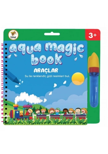 Lino Boyama Kitabı Aqua Magic Book Araçlar Sihirli TFL-1006