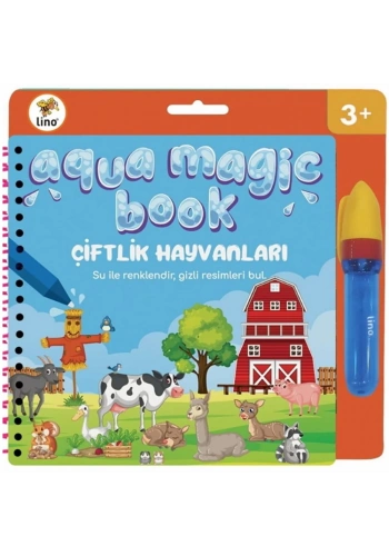 Lino Boyama Kitabı Aqua Magic Book Çiftlik Sihirli TFL-1007