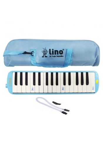 Lino Melodika 32 Tuşlu Bez Çantalı PASTEL MAVİ