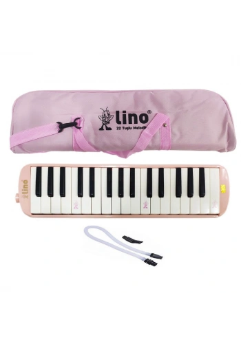 Lino Melodika 32 Tuşlu Bez Çantalı PASTEL PEMBE