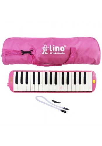 Lino Melodika 32 Tuşlu Bez Çantalı PEMBE