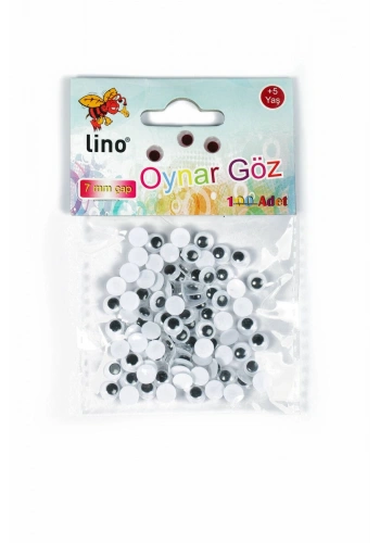 Lino Oynar Göz 7 mm 100lü Paket