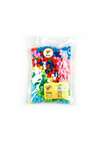 Lino Ponpon Karışık 40lı