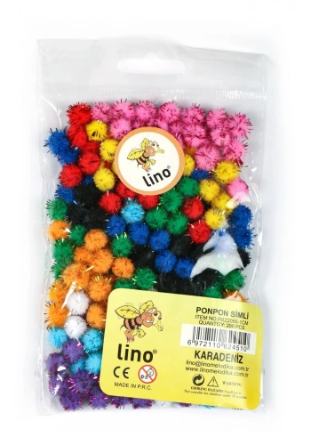 Lino Simli Ponpon 1 cm. 200lü Paket