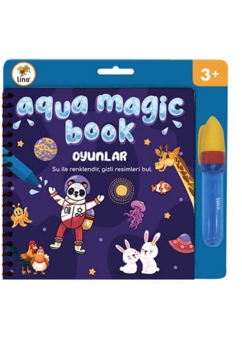 LINO TFL-1002 AQUA MAGIC BOOK OYUNLAR SİHİRLİ BOYAMA KİTABI