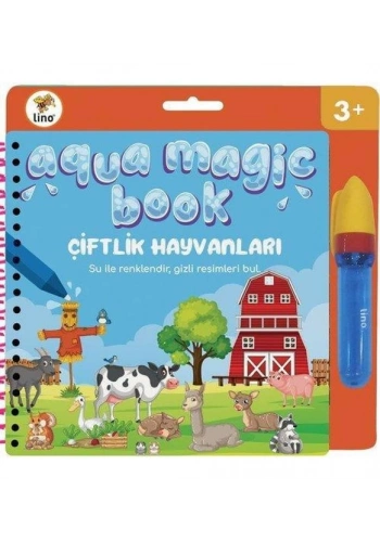 LINO TFL-1007 AQUA MAGIC BOOK ÇİFTLİK SİHİRLİ BOYAMA KİTABI