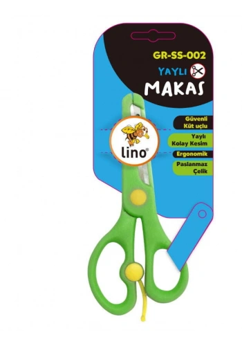 Lino Yaylı Makas Blisterli