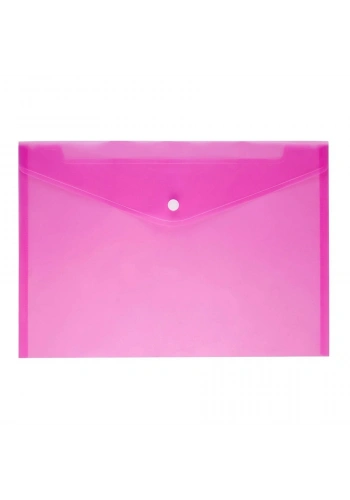 Lotte Çıtçıtlı Dosya A4 Pembe