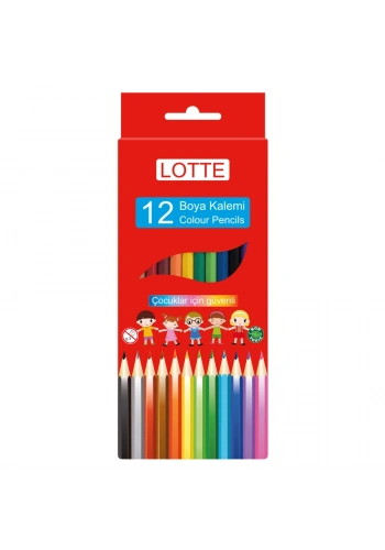 Lotte Kuru Boya Kalemi 12 Renk