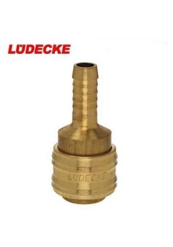 LÜDECKE ES 13 T Stoper Gövde (Hortum İçin 13mm)