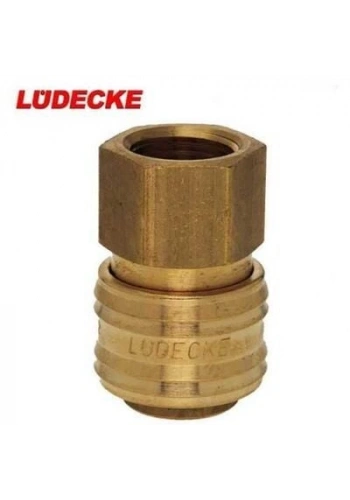 LÜDECKE ES 38 I Stoper Gövde (3/8 İnç Dişi)