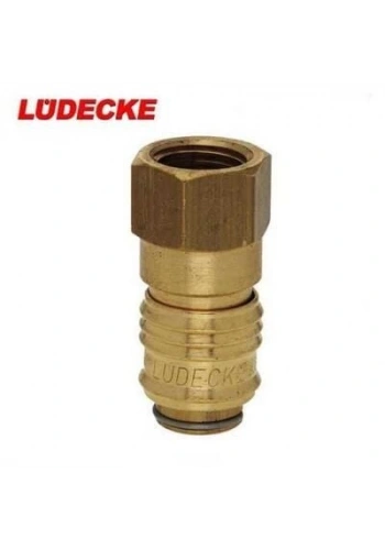 LÜDECKE ESM 14 I Mini Stoper Gövde (1/4 İnç Dişi)