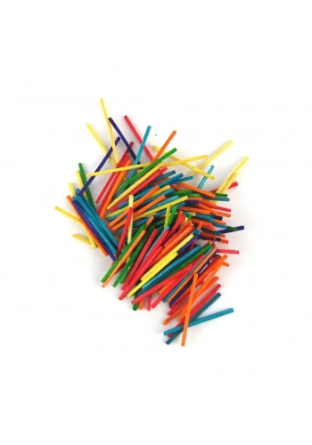Luna Renkli Ahşap Çubuklar 50mm 1000li
