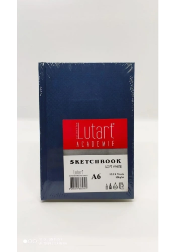 Lutart Academie Eskiz Defteri A6 Sert Kapak 100gr 100 Yaprak Lacivert