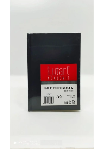 Lutart Academie Eskiz Defteri A6 Sert Kapak 100gr 100 Yaprak Siyah