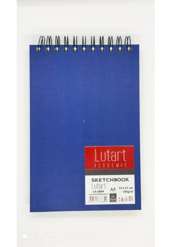 Lutart Academie Sketchbook Çizim Defteri 15x21 A5 Sert Kapak 100gr 100yp