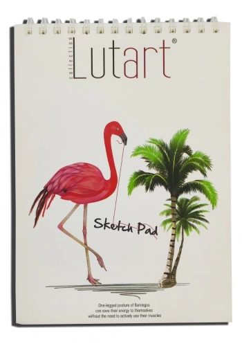 Lutart Collection Sketchbook A4 La-6950 Flamingo 100gr 50yp